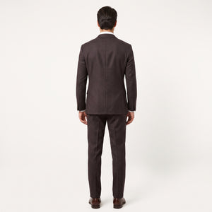 D'S Damat Slim Fit Stretch Blend Suit Premium Polyester Viscose Men's Suit - 1HFY5KMBN004M-B01