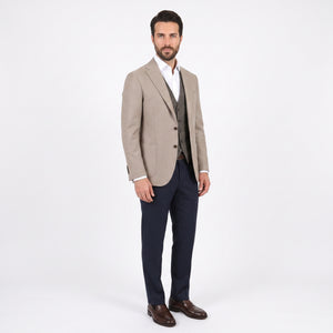 D'S Damat Slim Fit Stretch Blend Suit Premium Polyester Viscose Men's Suit - 1HFY5KMBN005M-901