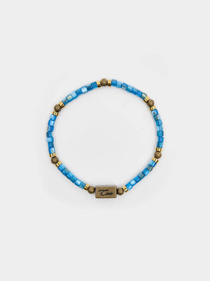 TWN Natural Stone Beaded Bracelet Everyday Men's Casual Accessory