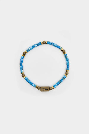 TWN Natural Stone Beaded Bracelet Everyday Men's Casual Accessory