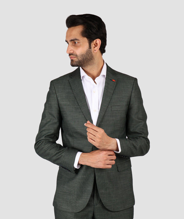 DS Damat Slim Fit Green Suit-D'S DAMAT ONLINE
