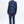 Twn Slim Fit Navy Blue Crow's Foot Suit-D'S DAMAT ONLINE