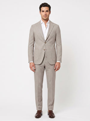 TWN Men's Slim Fit Stretch Blend Suit