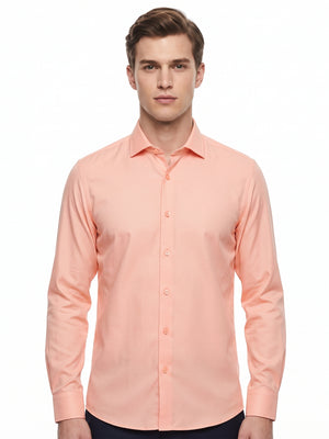 D'S Damat Men's Comfort Fit Oxford 100% Cotton Casual Shirt