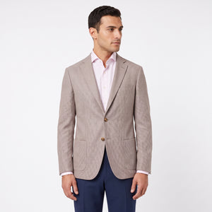 D'S Damat Men's Slim Fit Suit Jacket with Stretch Viscose Blend