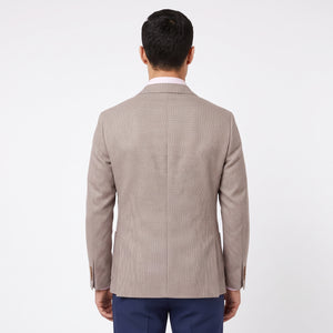 D'S Damat Men's Slim Fit Suit Jacket with Stretch Viscose Blend