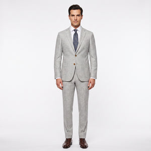 D'S Damat Men's Slim Fit Stretch Suit with Polyester Viscose Blend