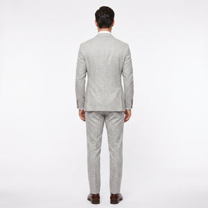 D'S Damat Men's Slim Fit Stretch Suit with Polyester Viscose Blend