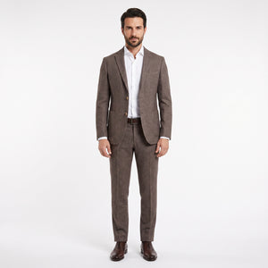 D'S Damat Men's Slim Fit Stretch Suit Polyester Viscose Blend