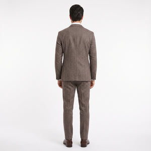 D'S Damat Men's Slim Fit Stretch Suit Polyester Viscose Blend