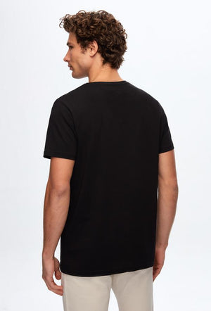 D'S Damat Regular Fit Plain Cotton Knitted T-Shirt for Men