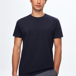 D'S Damat Regular Fit Plain Cotton Knitted T-Shirt for Men