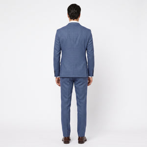 D'S Damat Men's Regular Fit Stretch Suit Polyester Viscose Blend