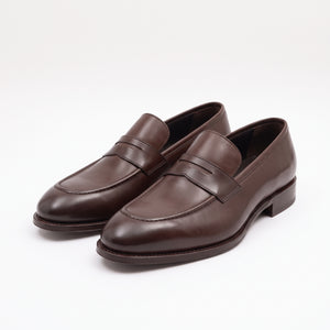 D'S Damat Men's Genuine Leather Penny Loafers Slip-On Dress Shoes