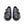 D'S Damat Men's Genuine Leather Cap Toe Double Monk Strap Dress Shoes