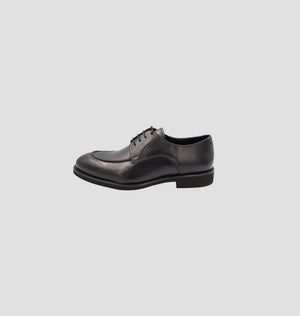 D'S Damat Black Formal Shoes