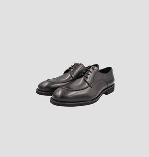 D'S Damat Black Formal Shoes