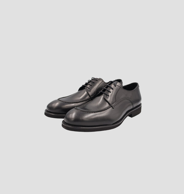 D'S Damat Black Formal Shoes