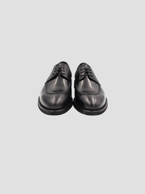 D'S Damat Men's Genuine Leather Apron Toe Derby Dress Shoes