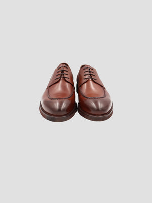 D'S Damat Men's Genuine Leather Apron Toe Derby Dress Shoes