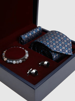 D'S Damat Groom Men's Polyester Formal Accessory Set