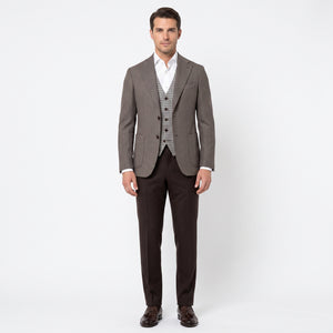 D'S Damat Men's Slim Fit 3 Piece Suit Stretch Blend