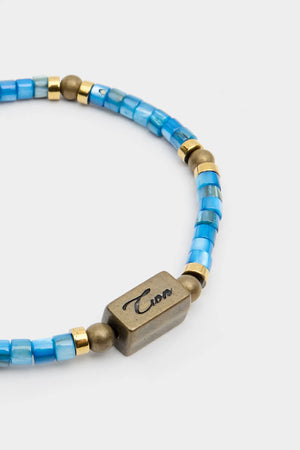 TWN Natural Stone Beaded Bracelet Everyday Men's Casual Accessory