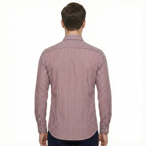 D'S Damat Striped Slim Fit Shirt