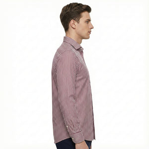 D'S Damat Striped Slim Fit Shirt