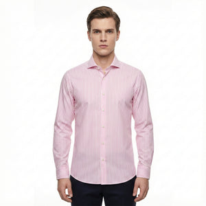 D'S Damat Striped Slim Fit Shirt