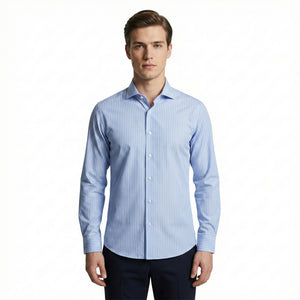 D'S Damat Strped  Slim Fit Shirt