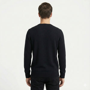 Ds Damat Regular Fit Plain Knitted Wool Knitwear Sweater