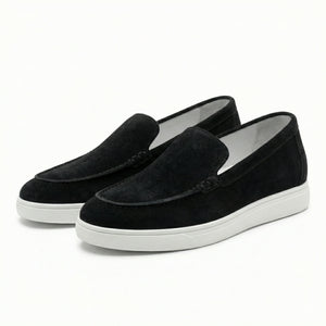 D'S Damat Men’s Suede Slip-On Loafers