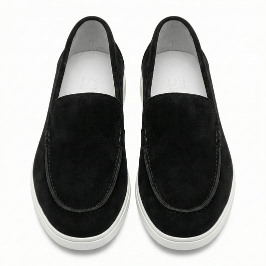 D'S Damat Men’s Suede Slip-On Loafers