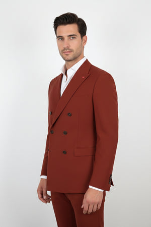 TWN Slim Fit Double Breasted Suit | 3EF05YS15588M