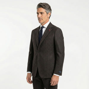D’S DAMAT Men’s Regular Fit Suit – Premium Polyester-Viscose-Stretch Blend -5HF05KV32588M