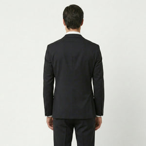 D’S DAMAT Men’s Regular Fit Suit – Wool Blend, Two-Button, Notch Lapel -5HF05KV04510M