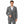 TWN Men's Slim Fit Suit with Vest Stretch Blend Formal Suit