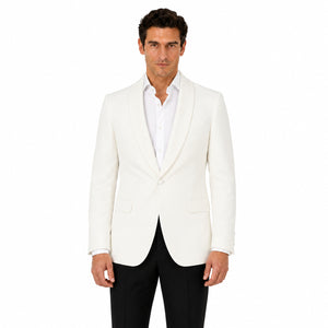 TWN Men's Slim Fit Viscose Blend Tuxedo Suit