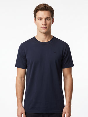 D'S Damat Men's Regular Fit 100% Cotton Casual T-Shirt