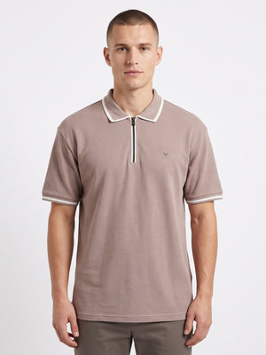D'S Damat Men's Regular Fit 100% Cotton Casual Polo Shirt