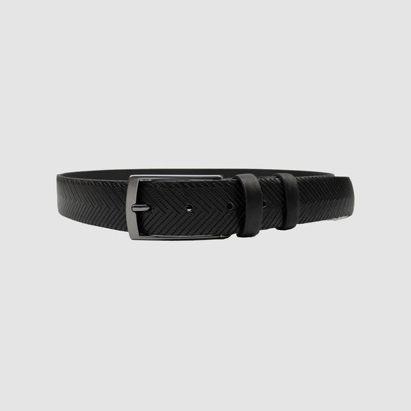 Damat Black Formal Belt-D'S DAMAT ONLINE