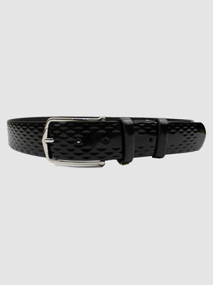 Damat Black Formal Belt-D'S DAMAT ONLINE