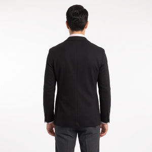 TWN Men's Slim Fit Polyester Suit Jacket with Elastane