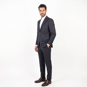 D'S Damat Slim Fit Stretch Blend Suit Premium Formal Men's Suit - 3EF05KV15509M