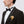 TWN Men's Slim Fit Tuxedo Suit with Polyester Viscose Blend