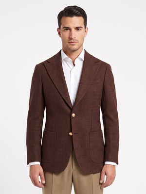 D'S Damat Men's Slim Fit Wool Blend Suit Jacket