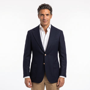 D'S Damat Men's Slim Fit Wool Blend Suit Jacket