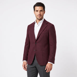 D'S Damat Men's Regular Fit Wool Blend Suit Jacket