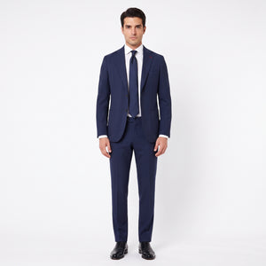 D'S Damat Men's Slim Fit Stretch Suit Polyester Viscose Blend